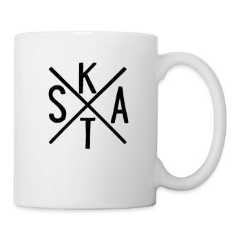 Skat - Tasse - Weiß - Rechts