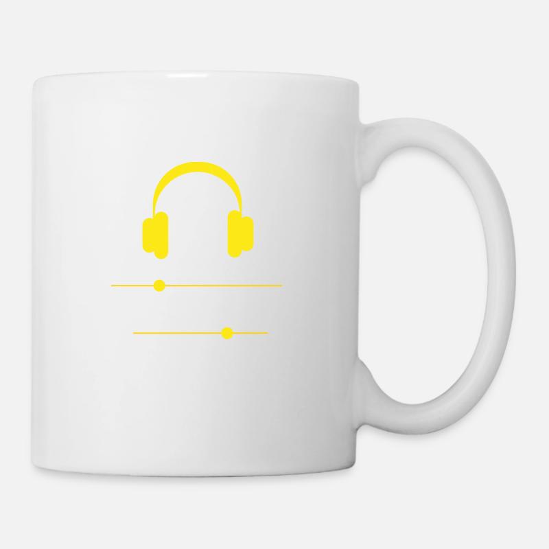 La musique est une thérapie - Mug blanc - blanc