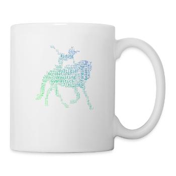 Balance Exercises Team Vaulting Athletic Disciplines - Mug - white - Right