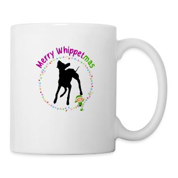 Elfen Lichterkette - Tasse - Weiß - Rechts
