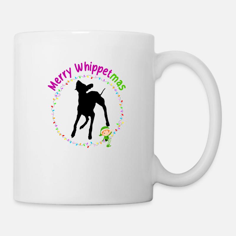 Elfen Lichterkette - Tasse - Weiß