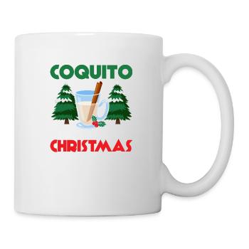 Coquito The Taste Of Christmas Rum Drink Puerto Ri - Mug - white - Right