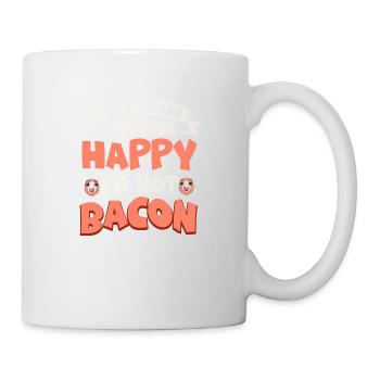 Je ne peux pas rendre tout le monde heureux Je ne suis pas de la viande de porc au jambon - Mug blanc - blanc - Droite