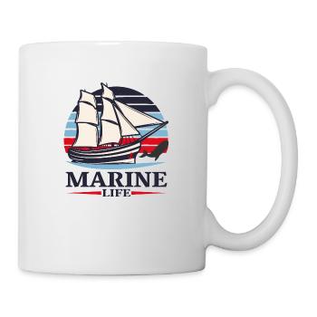 sailing, boat, marine, see - Tasse - Weiß - Rechts