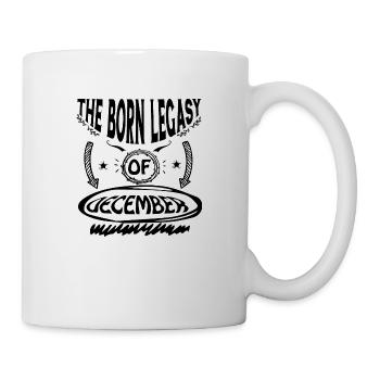 The born legacy of december - Mug - white - Right