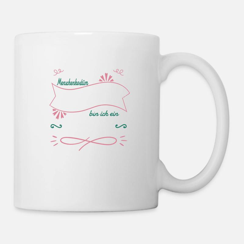hundehalter hunderasse weihnachten geek - Tasse - Weiß