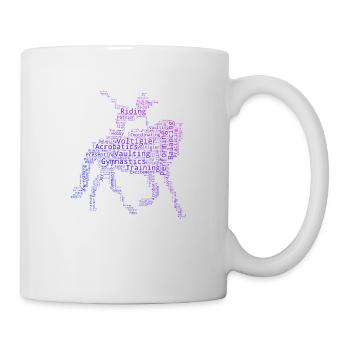 Team Vaulting Women's Body Control - Mug - white - Right