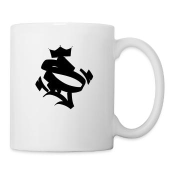 SKE-Kronen-Logo - Tasse - Weiß - Rechts