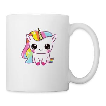 Baby Einhorn - Tasse - Weiß - Rechts