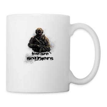 We Are soilder s Soldat Army - Mug - white - Right