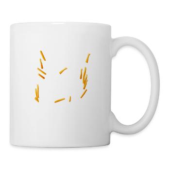 Des frites - Mug blanc - blanc - Droite