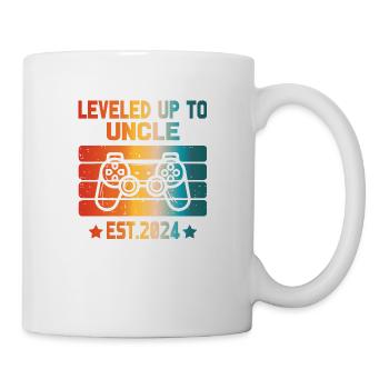 leveled up to uncle Est 2024 Level Unlocked 2024 - Mug blanc - blanc - Droite