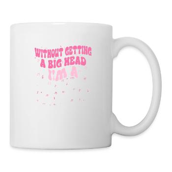 Without getting a big head i'm a fabulous Dancer - Mug blanc - blanc - Droite