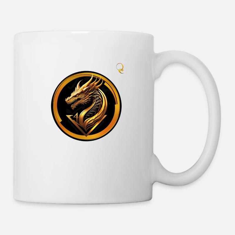 LE QUATRIÈME DRAGON - Mug blanc - blanc