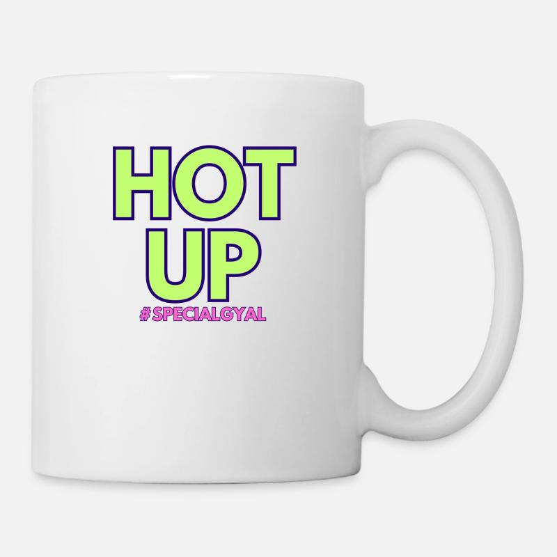 HEISS - Tasse - Weiß