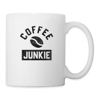 Coffee Junkie - Mug - white - Right