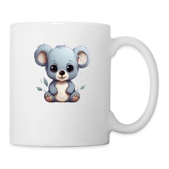Bébé Koala mignon - Mug blanc - blanc - Droite