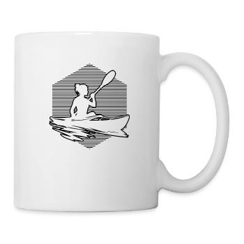 Kayak Kayak Femmes Kayak Canoë Hommes - Mug blanc - blanc - Droite