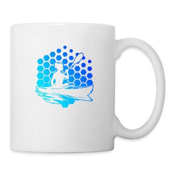 Canoë Femmes Kayak Kayak Kayak Homme - Mug blanc - blanc - Droite