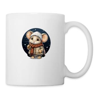 Wintermäuschen - Tasse - Weiß - Rechts