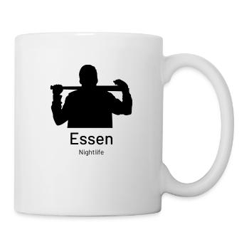 Essen. Nightlife - Tasse - Weiß - Rechts