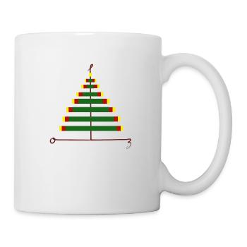 Tableau de Noël par fedor zkandal - Mug blanc - blanc - Droite