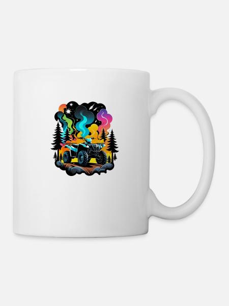 Quad & Offroad - Tasse - Weiß