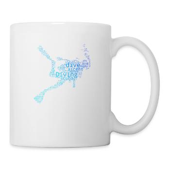 Diver Scuba Diver Women Diving Men - Mug - white - Right