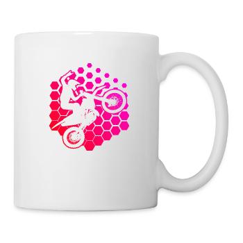 Dirt Bike Freestyle Motocross Motocross Homme - Mug blanc - blanc - Droite