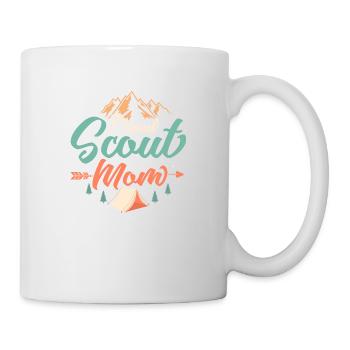 Scout Mom's Journey: Love & Dedication Tee - Mug - white - Right