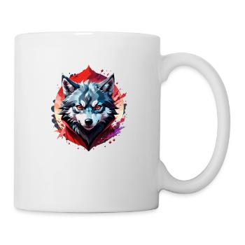 Wolf Tattoo - Mug - white - Right