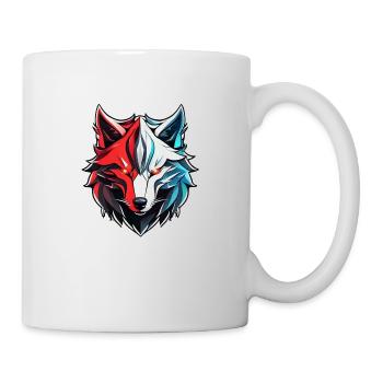 Wolf Tattoo - Mug - white - Right