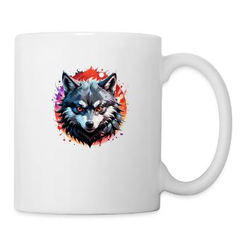 Wolf Tattoo - Mug - white - Right