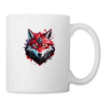 Wolf Tattoo - Mug - white - Right