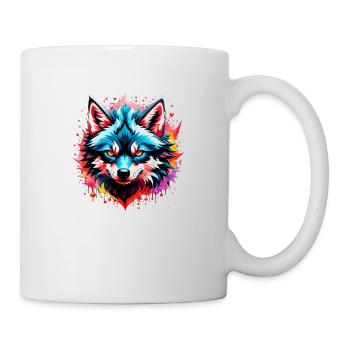 Wolf Tattoo - Mug - white - Right