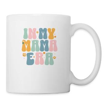 À l’époque de ma maman - Mug blanc - blanc - Droite