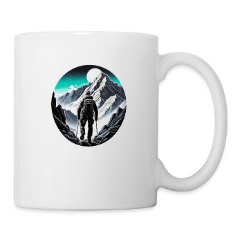 Natur & Bergwandern - Tasse - Weiß - Rechts