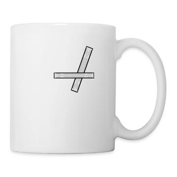 Flugplatz EDHF Design, Koordinaten und Fallschirm - Tasse - Weiß - Rechts