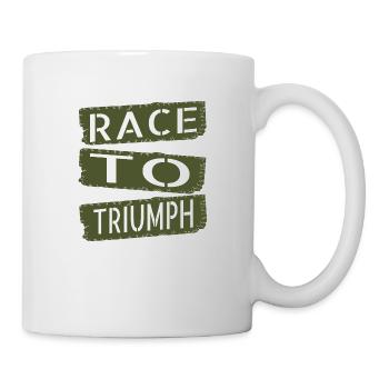 Betting Jockey Geek Adventure Vibrant Racehorse - Mug - white - Right