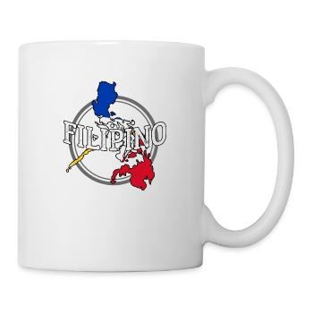 Philippines drapeau philippin fierté je cadeau - Mug blanc - blanc - Droite