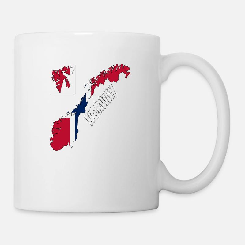 Norvège - Mug blanc - blanc