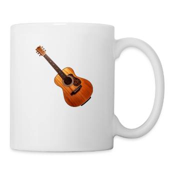 Gitarre 2 - Tasse - Weiß - Rechts