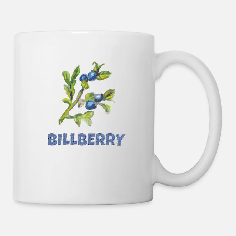 HEIDELBEERE BILLBERRY - Tasse - Weiß