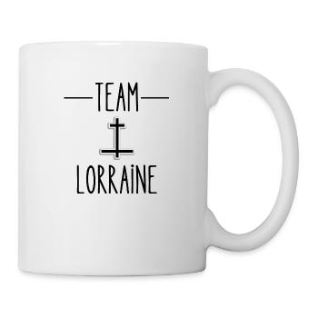 team lorraine - Mug blanc - blanc - Droite