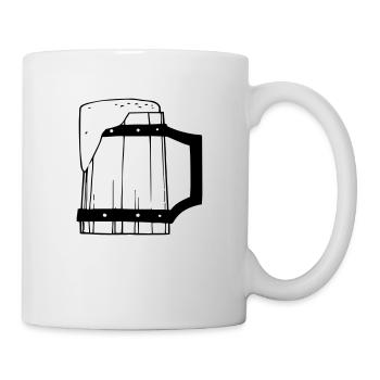 Mediaval Beer Mug - Mug - white - Right