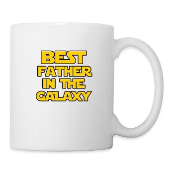 Best father in the galaxy - Mug - white - Right