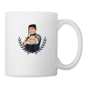 Rieser Grantler // Illustration - Tasse - Weiß - Rechts