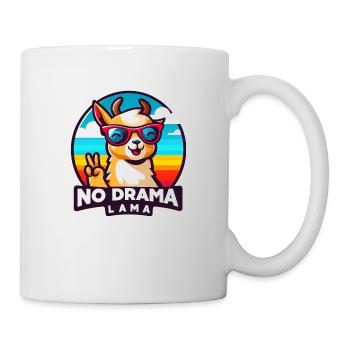 No drama Lama - Mug - white - Right