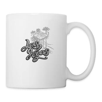 las vegas usa america california patriot travel - Mug - white - Right