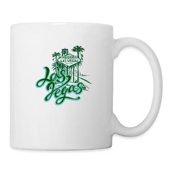 Las Vegas États-Unis Amérique Californie Patriot Travel - Mug blanc - blanc - Droite